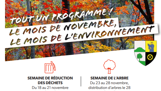 Affiche Le mois de l'environnement à Court-Saint-Etienne